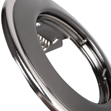 Oprawa sufitowa podtynkowa HORN MR16 GU5.3 12AC/DC Chrom Okrągła KANLUX