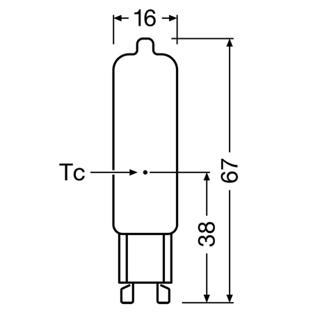 Żarówka LED COB G9 KAPSUŁKA 2,6W = 30W 320lm 2700K Ciepła 300° OSRAM STAR