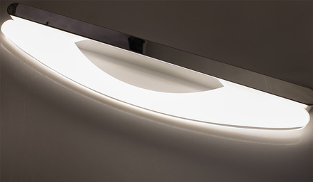 Lampa nad Lustro ERIS Kinkiet LED Łazienkowa 12W 840lm Biała Neutralna 56 cm