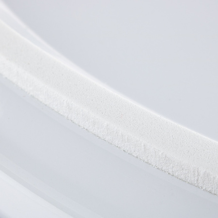 Plafon LED sufitowy łazienkowy 24W 3000-6500K Biały Okrągły Diament 39cm + Pilot