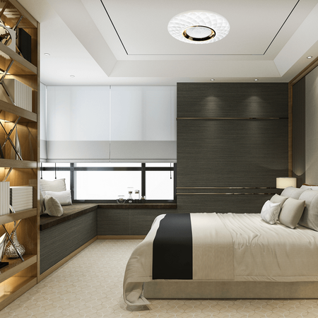 Plafon LED Lampa Sufitowa Natynkowa Złoty okrągły TOKYO 48W 50 cm CCT + Pilot Milagro