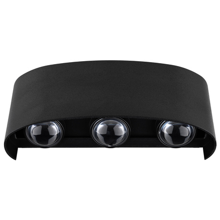 Lampa Ogrodowa Zewnętrzna Kinkiet Elewacyjny 6W LED IP54 Góra Dół KELSA LUMILED