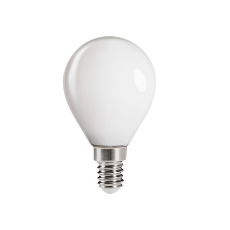 Żarówka LED XLED G45 KULKA E14 6W 810lm 2700K Ciepła Filament Mleczna KANLUX