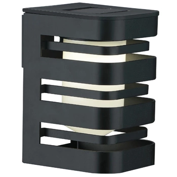 Kinkiet Lampa Solarna LED Ogrodowa Elewacyjna 5000K IP44 Czujnik Zmierzchu