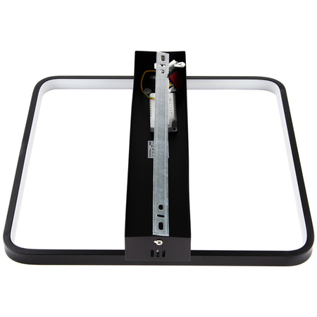 Lampa Sufitowa Żyrandol LED Galax 40W czarny + Pilot