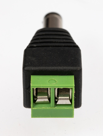 Wtyk zasilania DC 2.5/5.5mm MONTAŻOWY do taśm LED