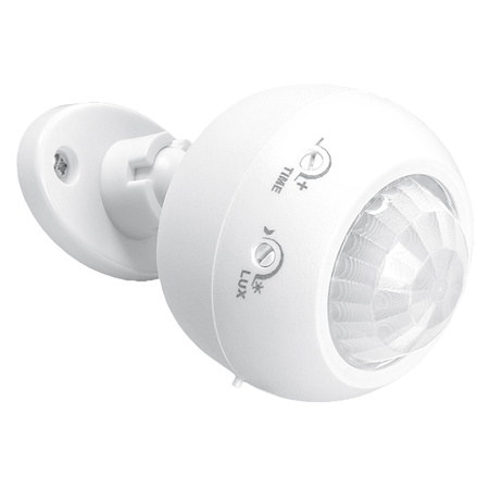 Czujnik Ruchu i Zmierzchu Światła 1200W Biały VL-SPS27W Videx