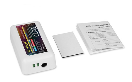 Sterownik LED RGB+W 12/24V 10A Mi-Light Wi-Fi - FUT038