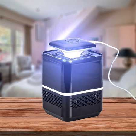 Lampa Pułapka Owadobójcza na Komary Muchy Światło UV USB VAYOX