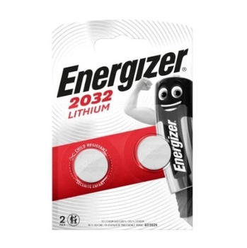 Baterie ENERGIZER DO URZĄDZEŃ ELEKTRONICZNYCH CR2032 Blister 2szt