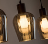 Lampa Wisząca Sufitowa E27 Czarny Matowy Vintage Florian Rabalux