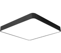 Plafon LED Lampa Sufitowa Ścienna Oprawa Kwadratowa 3300 lm 40W 4000K IP22 Czarna