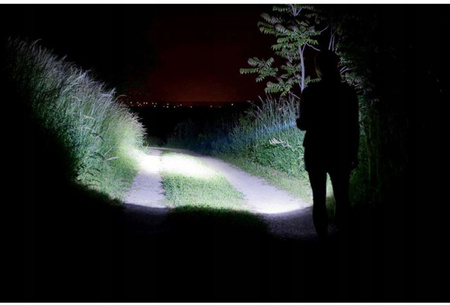 Latarka Ręczna LED Szczelna Bateryjna 3xAA 200lm 4 Tryby DURACELL