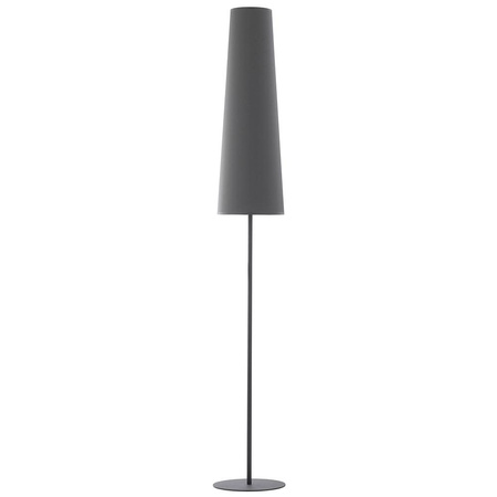 Lampa Podłogowa Stojąca UMBRELLA GRAPHITE Abażur Grafitowa Klasyczna E27 5171 TK Lighting