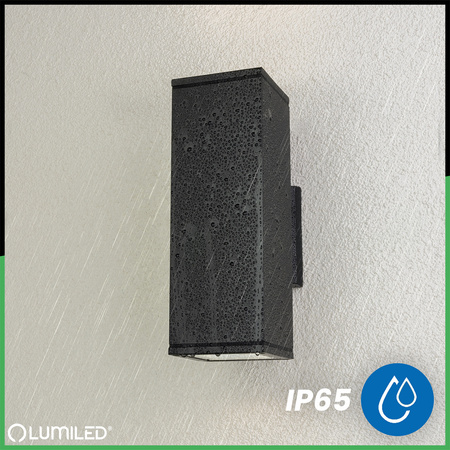 Lampa Ogrodowa Zewnętrzna Kinkiet Elewacyjny GU10 LED IP65 AKANTE LUMILED