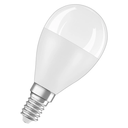 Żarówka LED P47 Kulka E14 7.5W = 60W 806lm 4000K Neutralna 200° PCR LAMPS Osram