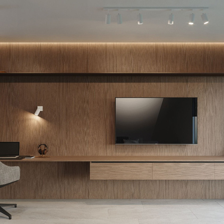 Lampa Sufitowa Oprawa Natynkowa SPOT TUBA Reflektor 4x GU10 Ruchoma Tubularna Biała Nowoczesna Ring Sollux