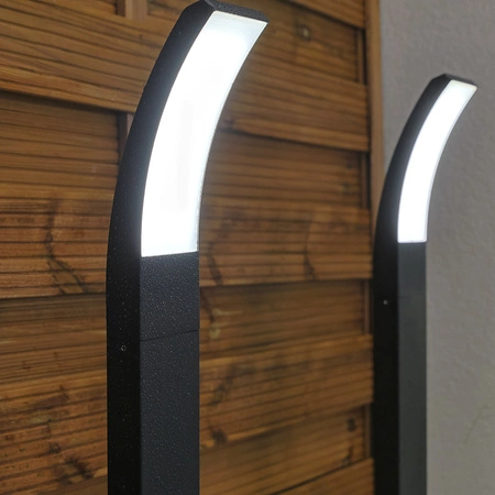 Lampa Ogrodowa Słupek Zewnętrzny Stojący 11W LED 4000K ANVES 80cm LUMILED