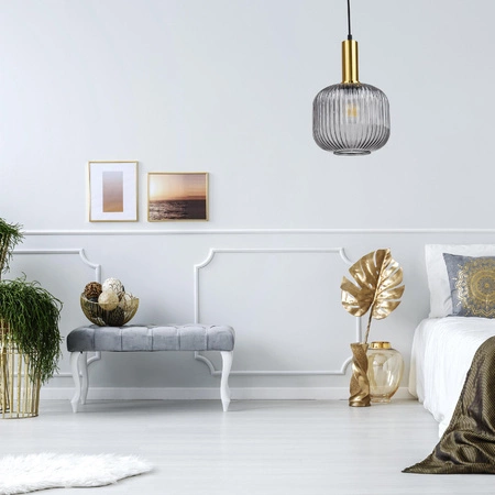 Lampa Wisząca Sufitowa CUMBRIA E27 Zwis Dymiona GOLDLUX (Polux)