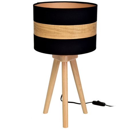 Lampa Stołowa TERRA 1xE27 Biurkowa Nocna Milagro