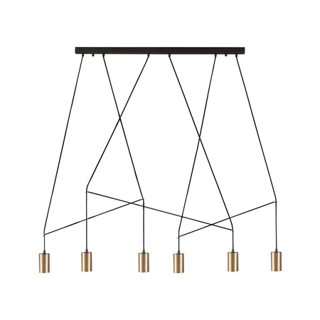 Lampa Wisząca IMBRIA VI 7955 Nowodvorski 6xGU10 Sufitowa Zwis Loftowa