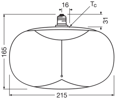 Żarówka LED Dekoracyjna E27 4W = 12W 120lm 1800K Ciepła 320° Bursztynowa Filament Ściemnialna Vintage 1906 Osram