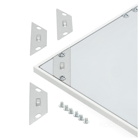 Panel LED Natynkowy 36W 4320lm 4000K 120° Neutralny Kaseton Biały 60x60cm Nelio Kobi