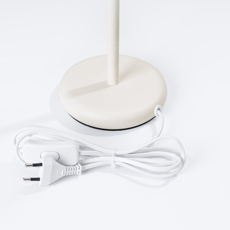 Lampa Biurkowa Stojąca Stołowa Nocna 1x GU10 Beżowa Karbon Deep Space SL.1605 Sollux