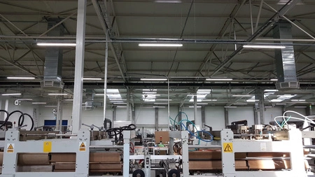 Oprawa Liniowa Hermetyczna LED 30W 4041lm 4000K Neutralna IP65 IK08 Chrom HPL2 Pro Kobi