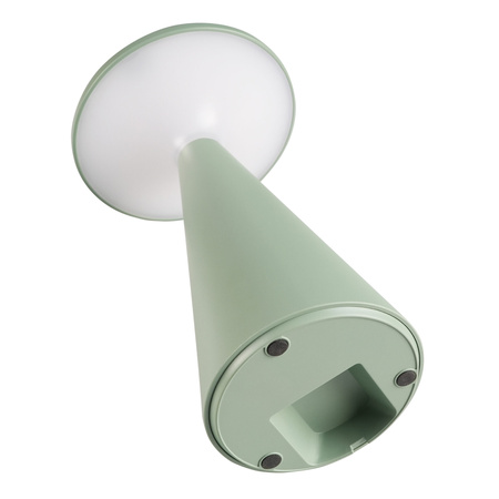 Lampka Stołowa LED Zewnętrzna Dekoracyjna 1.8W 160lm 2700K Ciepła Zielony IP44 Ściemnialna Paros Sanico Goldlux