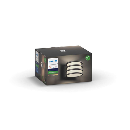 Philips HUE LUCCA Kinkiet zewnętrzny E27 9,5W 17401/93/P0