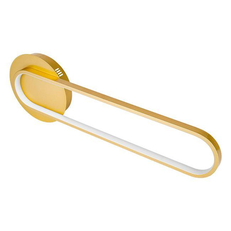 Kinkiet LED Lampa Ścienna Dekoracyjna 18W 1900lm 4000K 120° Złoty 63cm Goldimo Masterled