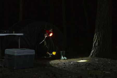 Latarka Reflektorowa Szperacz Ręczna LED Akumulatorowa 3W 300lm + Boczne Światło LEDVANCE