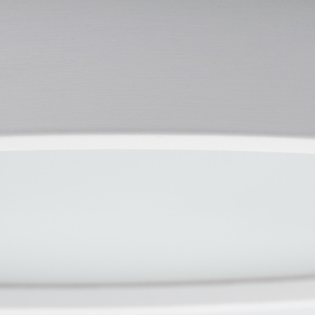 Plafon LED Lampa Sufitowa Natynkowa JASMIN 2x E27 Drewno Biały mat 37cm