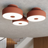 Plafon LED Lampa Sufitowa 4x E27 Ochra czerwona OMIQ Crimson SL.1681 Sollux