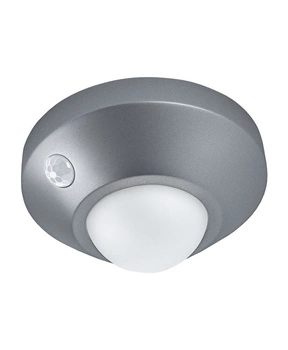 Lampka nocna LED Nightlux Ceiling Srebrna 1,70W 105lm 4000K IP20 Ledvance Czujnik ruchu