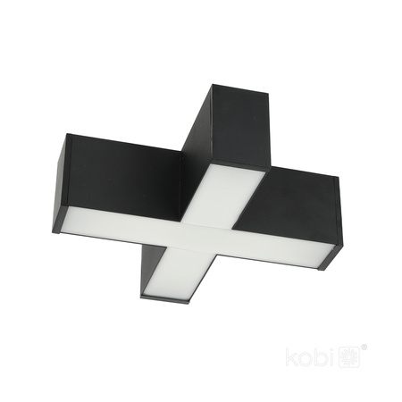 Łącznik X do LED Koline K2 15W 1500lm CCT Czarny Kobi