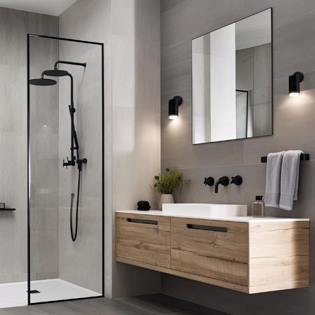 Oprawa Ścienno-Sufitowa Reflektor Punktowy GU10 Czarna IP44 TURYN Sanico Goldlux