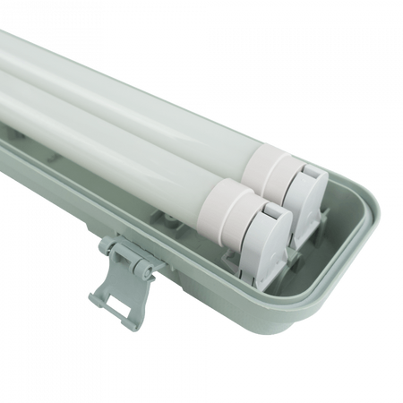 Oprawa Hermetyczna 60cm Lampa IP65 + 2x Świetlówka LED T8 G13 9W 6500K Zimna Ecolight