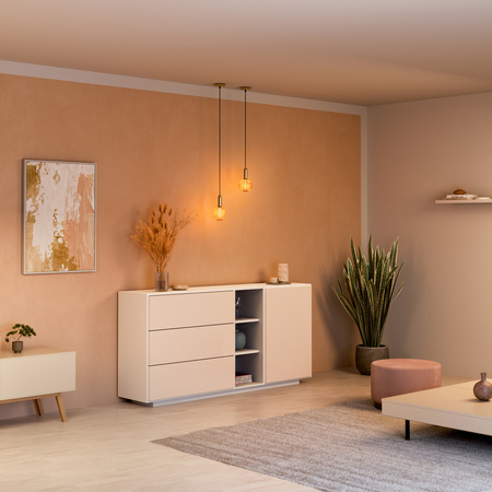 Żarówka LED Dekoracyjna E27 3.5W = 16W 150lm 1800K Ciepła 320° Filament Ściemnialna Decor Osram