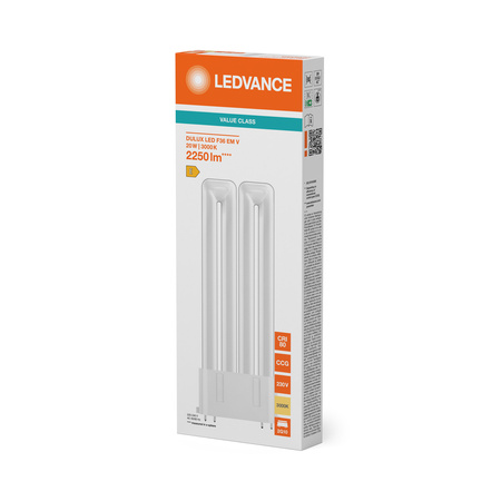 Świetlówka LED 2G10 20W = 36W 2250lm 3000K Ciepła Dulux F EM & AC Ledvance