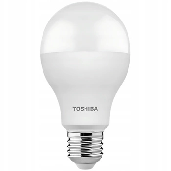 Żarówka LED E27 A60 14W = 100W 1521lm 6500K Zimna Ściemnialna TOSHIBA