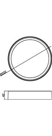 Panel LED Oprawa Natynkowa LED 23.5W 1750lm 3000K Biała Meson Philips