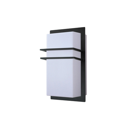 Lampa Ogrodowa Zewnętrzna Kinkiet Elewacyjny LED E27 IP44 Czarny Nowoczesny Seattle Rabalux