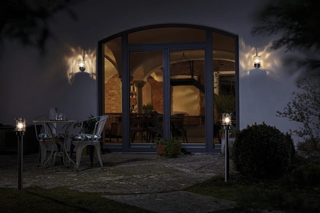 Lampa Ogrodowa Słupek Zewnętrzny Stojący E27 Aluminium IP44 Endura Osram