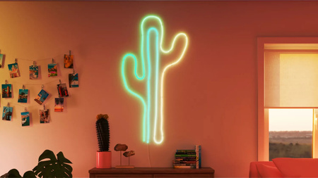 Taśma LED NEON 45W RGBIC 10m Inteligentna SMART WiFi Bluetooth Aplikacja WiZ