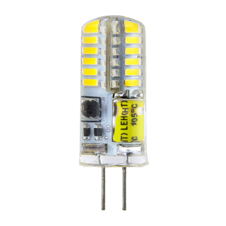 Żarówka LED G4 Kapsułka 4W = 30W 380lm 6500K Zimna 360° 12V LUMILED