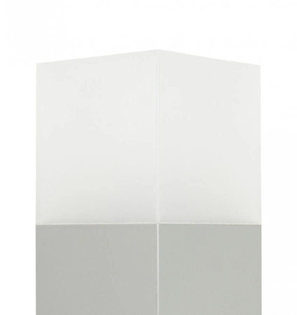 Lampa Ogrodowa Zewnętrzna Stojąca SŁUPEK Cube Max CB-MAX 700 AL E27 70cm Su-Ma