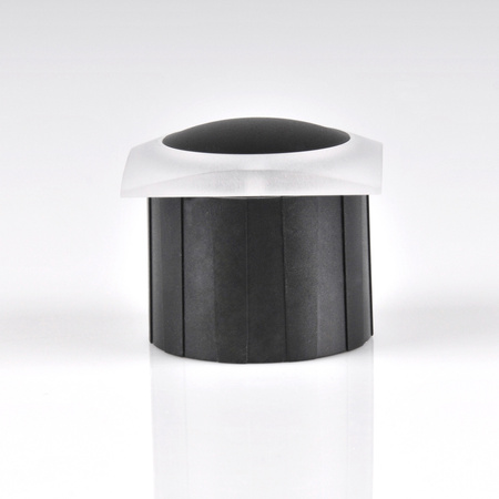 Lampa oprawa schodowa podtynkowa LED ogrodowa 3W 40lm IP44 4000K czarna Q5 GOLDLUX (Polux)