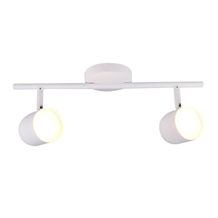 Lampa sufitowo-ścienna ruchoma regulowana 8,4W LED RAWI 2 biały 3000K GOLDLUX (Polux)